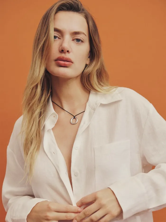 Reformation Tops Will Oversized Linen Shirt White 8211 Women Reformation Tops Will Oversized Linen Shirt White 8211 Women
