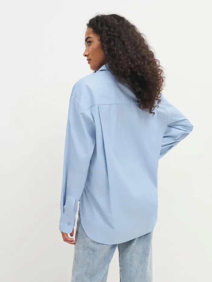 Reformation Tops Will Oversized Shirt Horizon 8211 Women