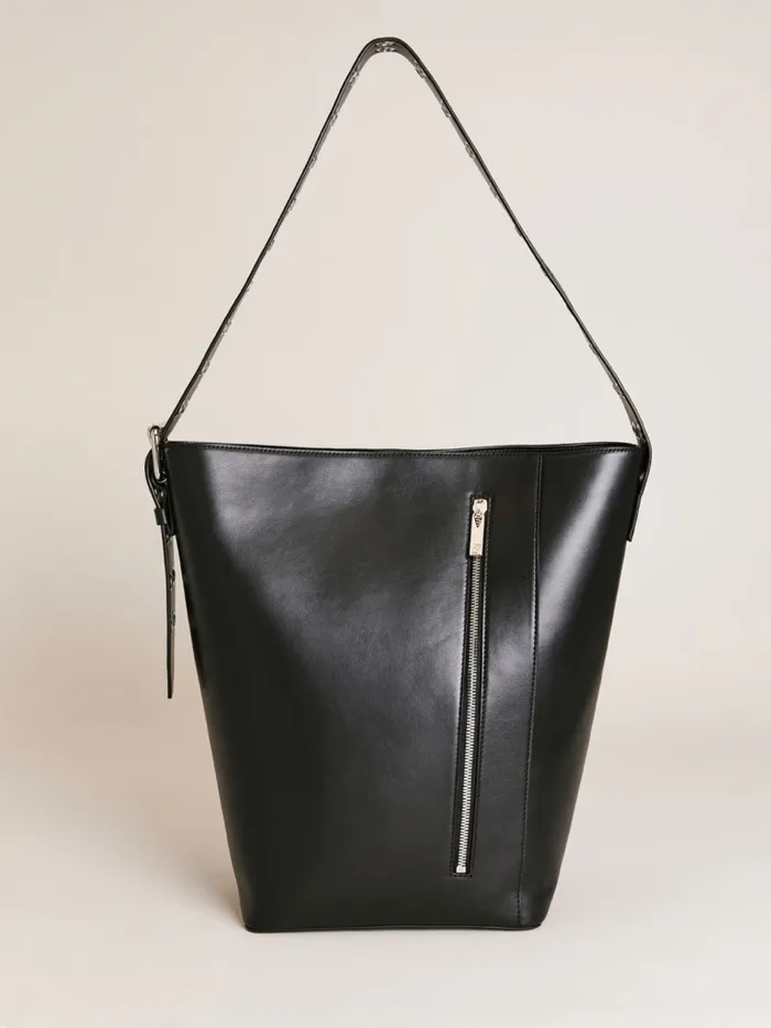 Reformation Totes Rafaella Large Tote Black Leather 8211 Women