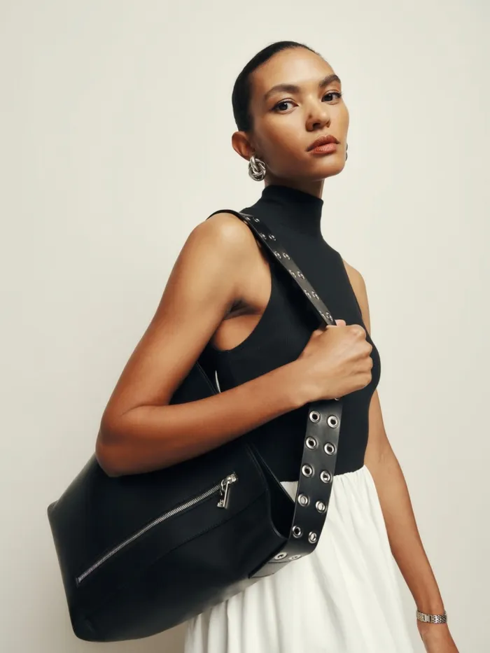 Reformation Totes Rafaella Large Tote Black Leather 8211 Women Reformation Totes Rafaella Large Tote Black Leather 8211 Women