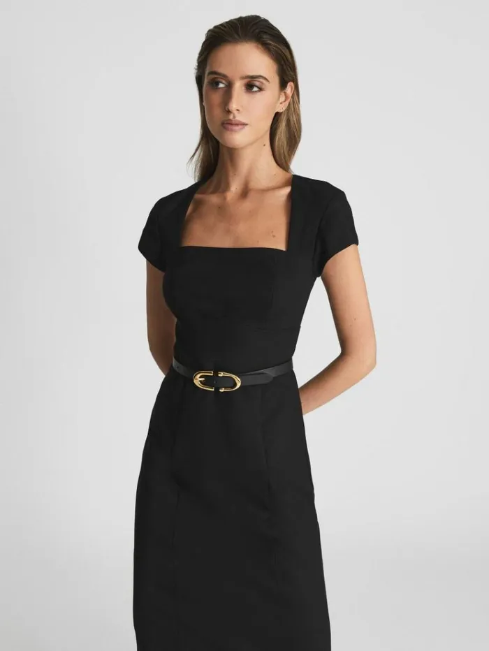 REISS Dresses Women Tailored Dress Black
