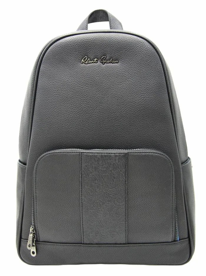 Robert Graham Accessories Men Freestanding Backpack Black