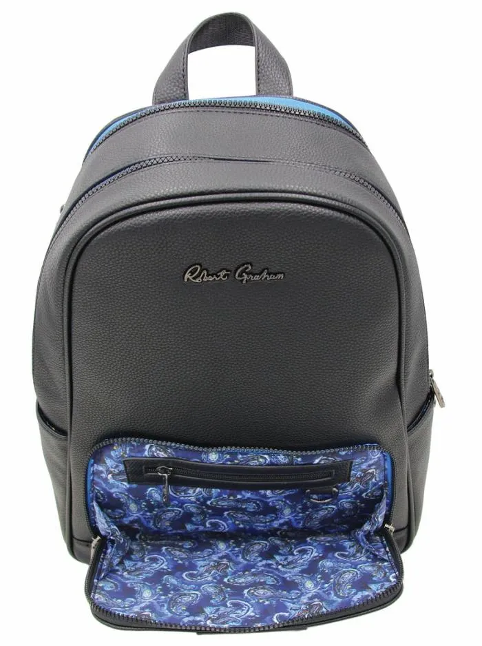 Robert Graham Accessories Men Freestanding Backpack Black
