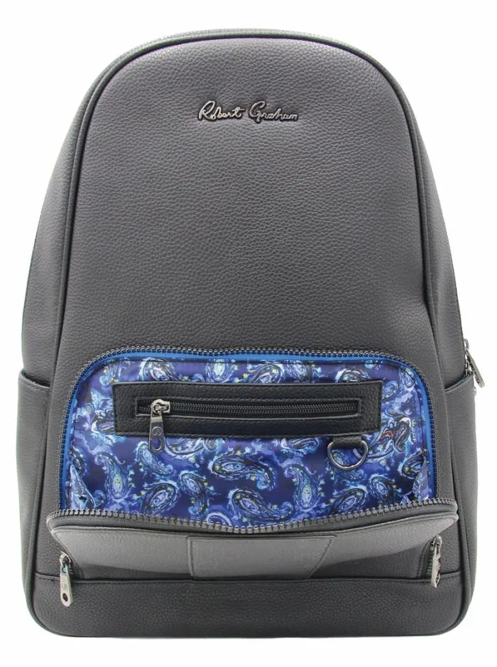 Robert Graham Accessories Men Freestanding Backpack Black