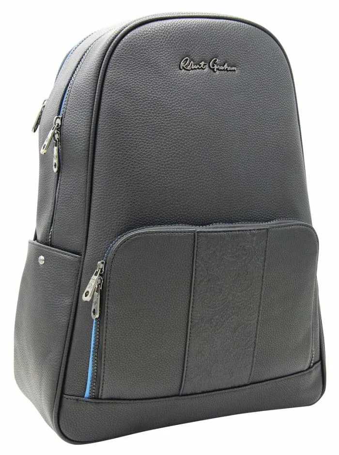 Robert Graham Accessories Men Freestanding Backpack Black