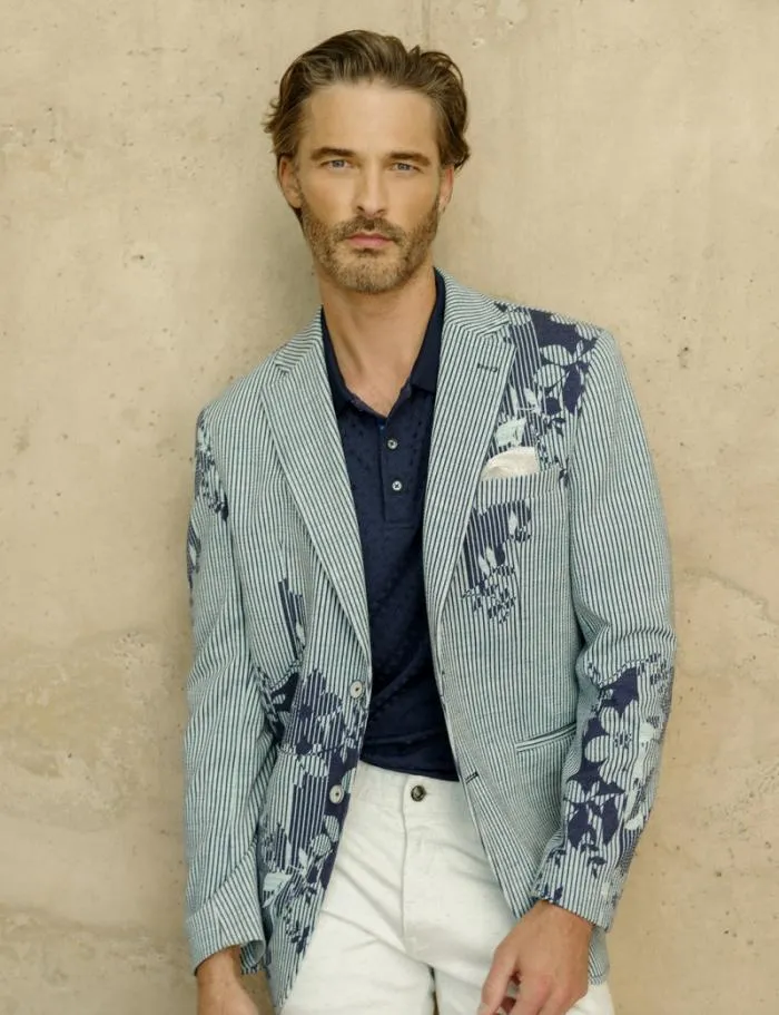 Robert Graham Blazers Men Daylen Blazer Blue