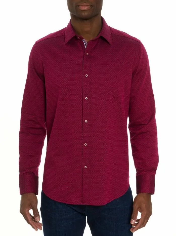 Robert Graham Button Down Shirts Men Metro Long Sleeve Button Down Shirt Raspberry Robert Graham Button Down Shirts Men Metro Long Sleeve Button Down Shirt Raspberry
