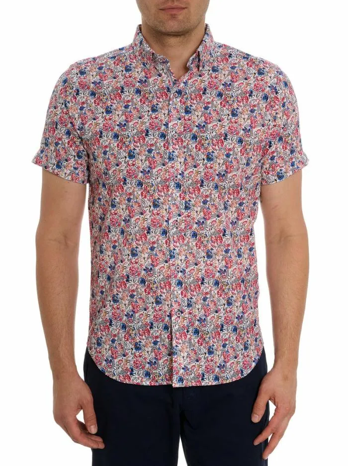 Robert Graham Button Down Shirts Men Padar Short Sleeve Button Down Shirt Multi Robert Graham Button Down Shirts Men Padar Short Sleeve Button Down Shirt Multi