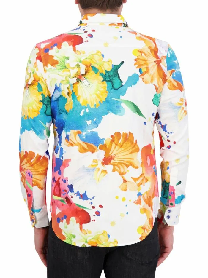 Robert Graham Button Down Shirts Men Sorrentine Long Sleeve Button Down Shirt Multi