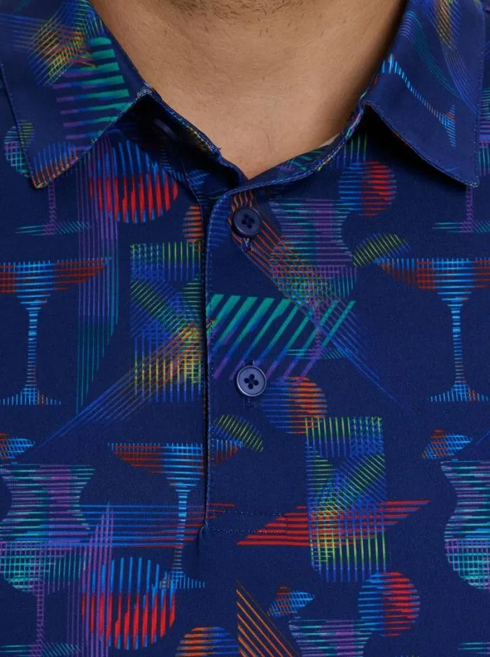 Robert Graham Polos and TShirts Men Happiest Hour Polo Navy
