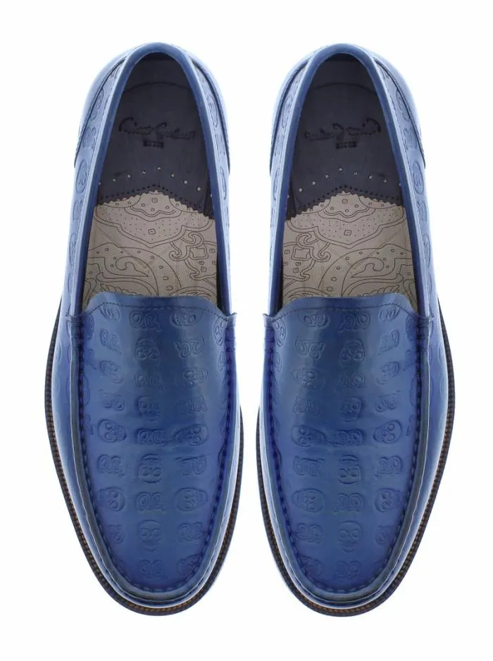 Robert Graham Shoes Men Caracas Loafer Blue