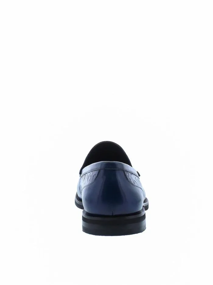Robert Graham Shoes Men Caracas Loafer Blue