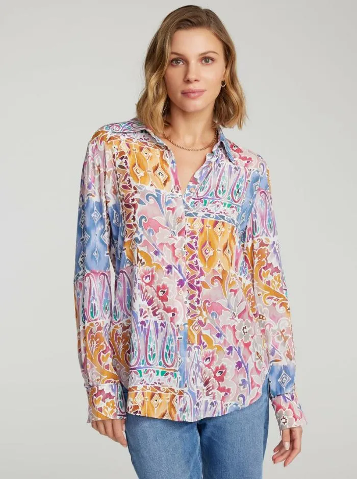 Robert Graham Tops Women Gabriela Shirt Multi