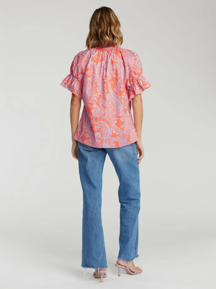Robert Graham Tops Women Paige Shirt Pink