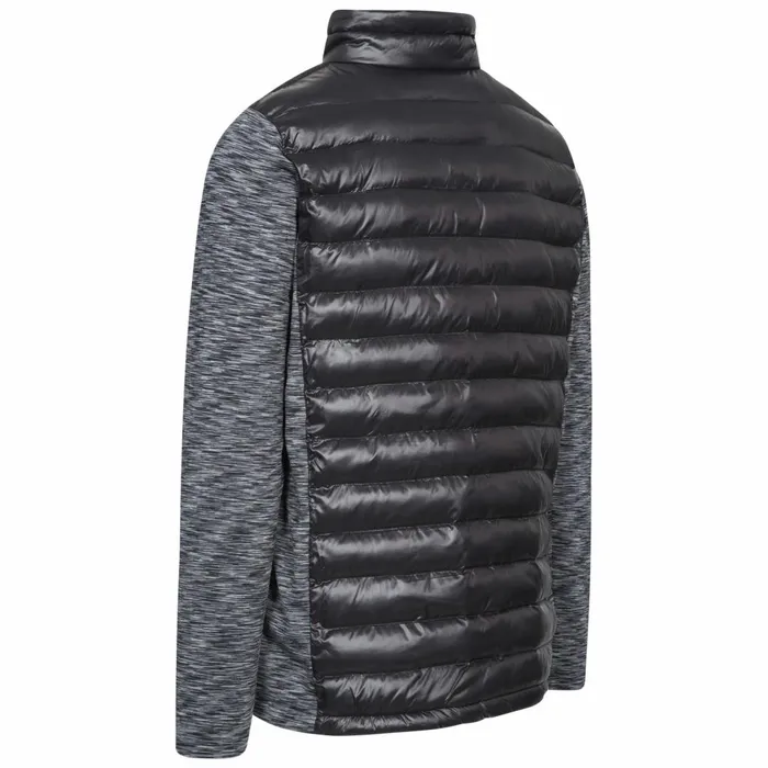 Rockmond Padded Active Jacket Carbon Marl Men Trespass Gym and Sports Tops