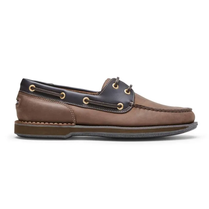 Rockport Boat Shoes Men Perth Boat Shoe Chocolatebark
