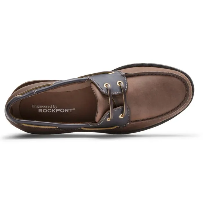 Rockport Boat Shoes Men Perth Boat Shoe Chocolatebark