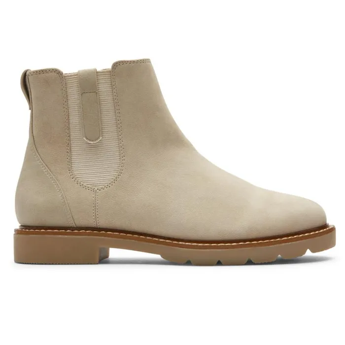 Rockport Boots and Booties Women Kacey Bootie Taupe Nubuck