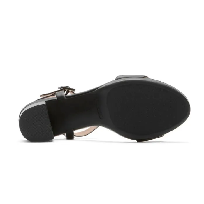 Rockport Heels Women Tabitha 2Strap Heel Black