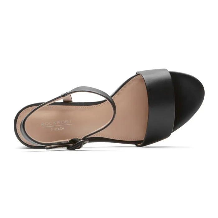 Rockport Heels Women Tabitha 2Strap Heel Black