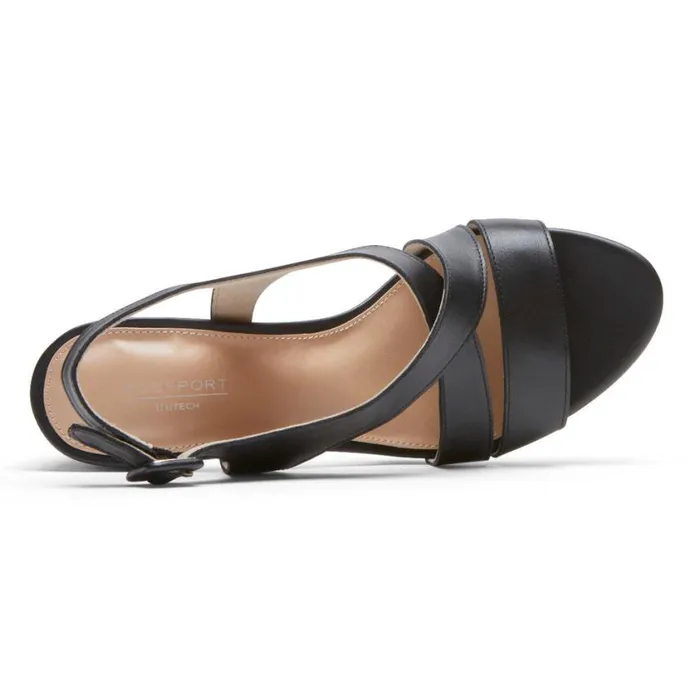 Rockport Heels Women Tabitha Slingback Heel Black