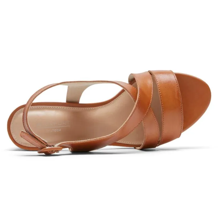 Rockport Heels Women Tabitha Slingback Heel Tan