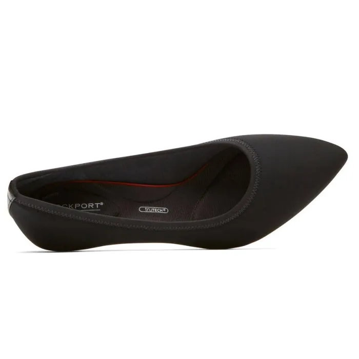 Rockport Heels Women Total Motion Kaiya Heel Black Elastic