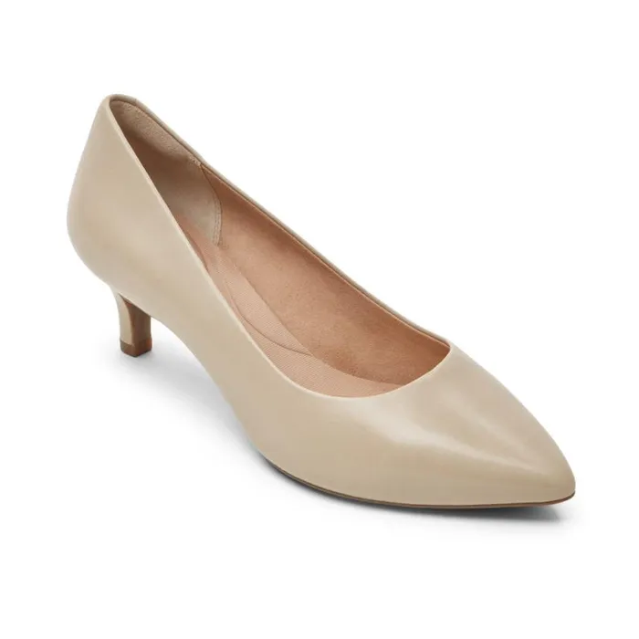 Rockport Heels Women Total Motion Kalila Heel Humus Leather