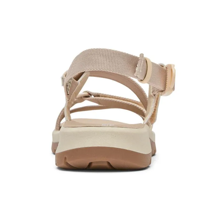 Rockport Sandals and Wedges Women XCS Trail Tech Washable Strappy Sandal Whitevanilla