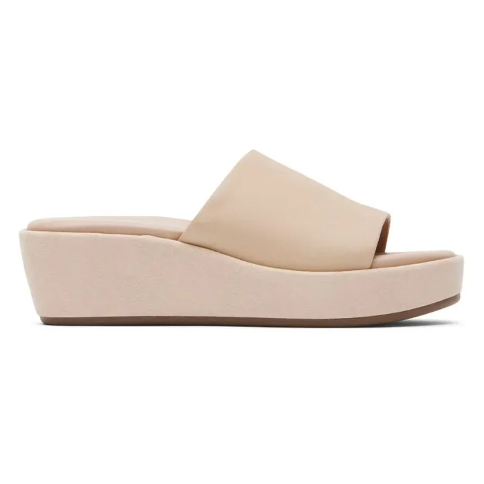 Rockport SlipOns Women Aubriella Slide Neutral Beige