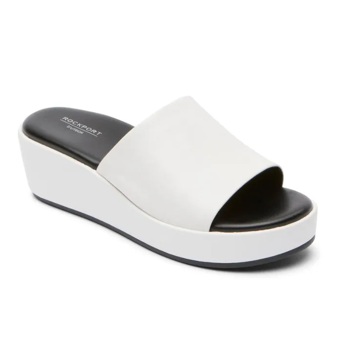 Rockport SlipOns Women Aubriella Slide White