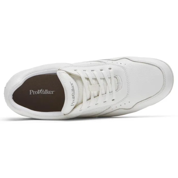 Rockport Sneakers Men ProWalker 7100 Plus LaceUp Active Shoe White Leather