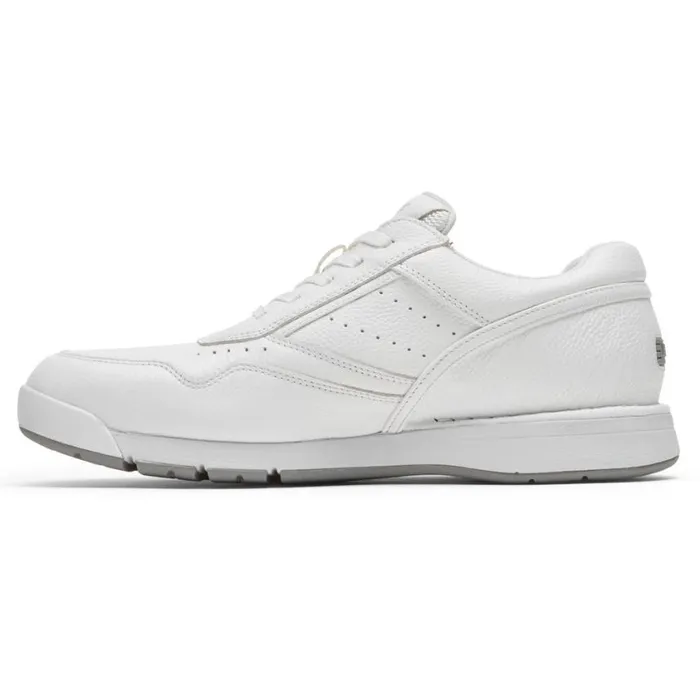 Rockport Sneakers Men ProWalker 7100 Plus LaceUp Active Shoe White Leather