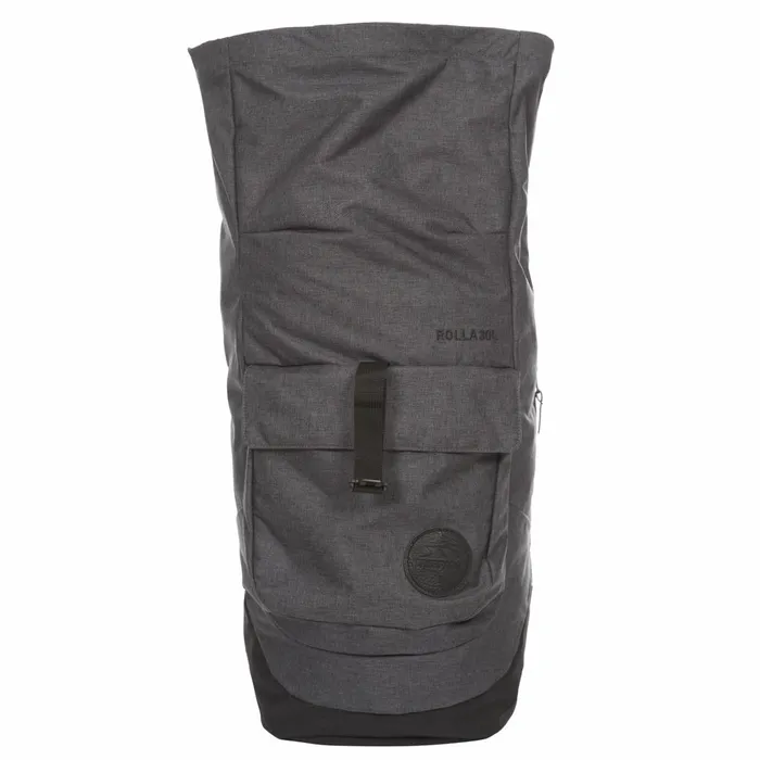 Rolla 30L Rolltop Laptop Backpack Dark Grey Men Trespass Roll Top Backpacks