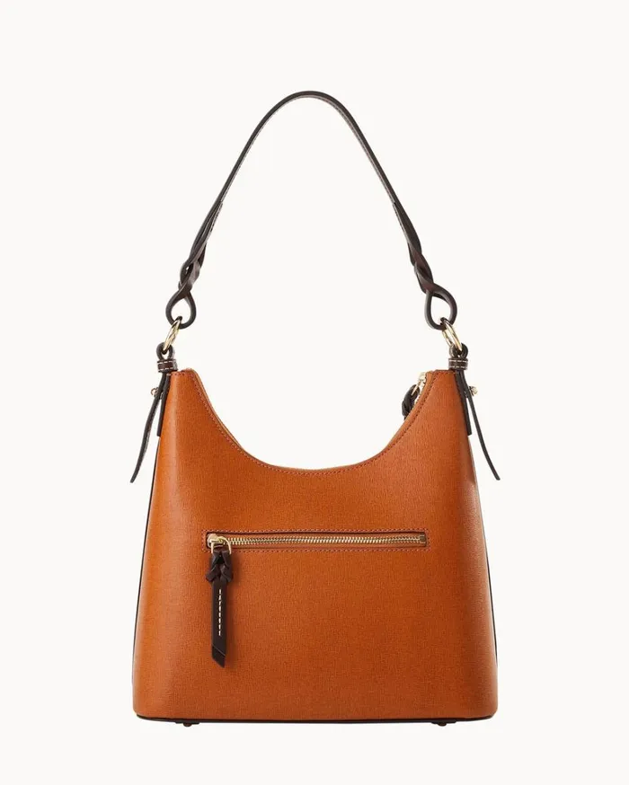 Saffiano Bryce Hobo Natural Women Dooney and Bourke Shoulder Bags