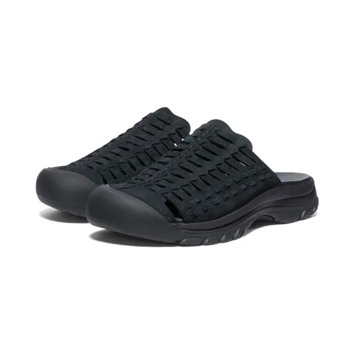 San Juan II BlackBlack Leather Sandal Women KEEN SlipOns San Juan II BlackBlack Leather Sandal Women KEEN SlipOns