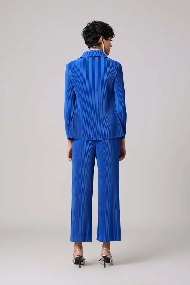 Scarlet Sage CoOrd Sets Antonia Blazer Set 8211 Azure Blue 8211 Women