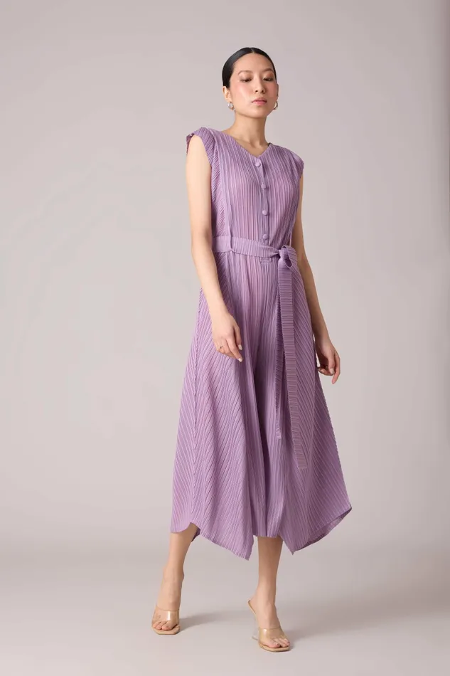 Scarlet Sage CoOrd Sets Mabel Jumpsuit 8211 Lavender 8211 Women