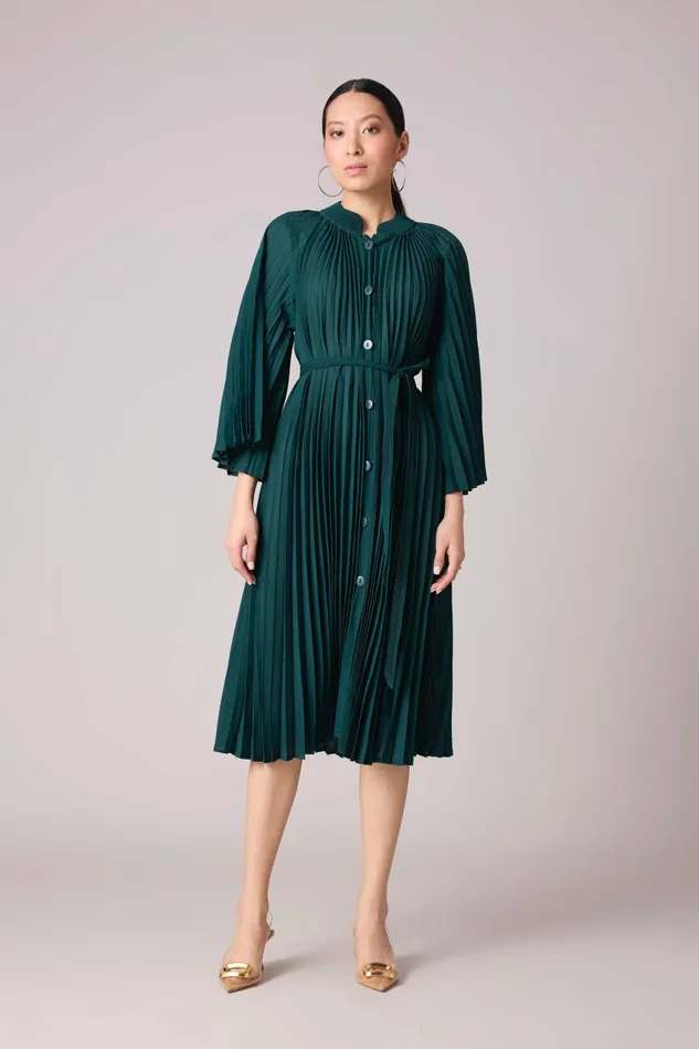 Scarlet Sage Dresses Erica Dress 8211 Teal 8211 Women