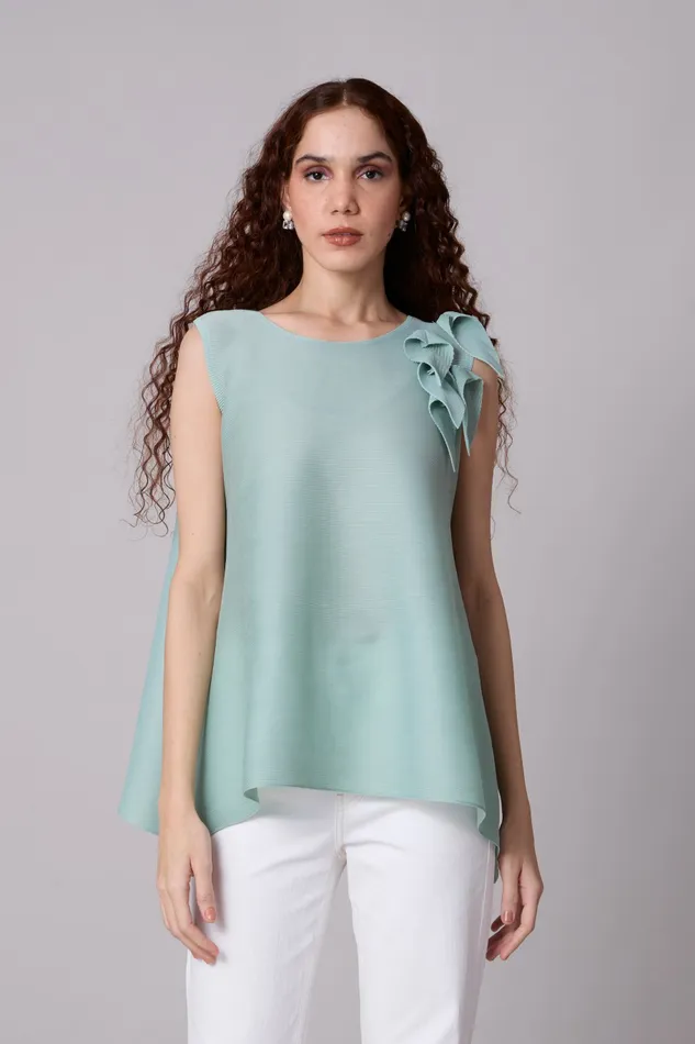 Scarlet Sage Tops Hannah Top 8211 Mint 8211 Women