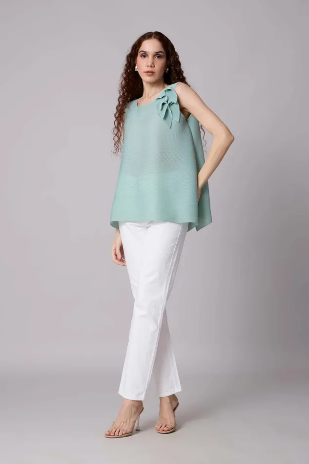 Scarlet Sage Tops Hannah Top 8211 Mint 8211 Women