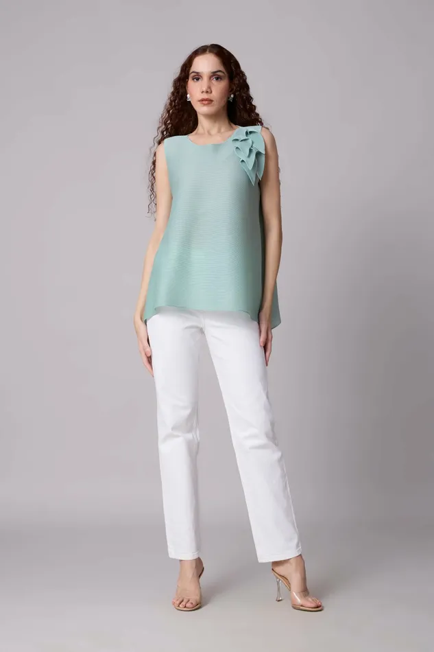 Scarlet Sage Tops Hannah Top 8211 Mint 8211 Women