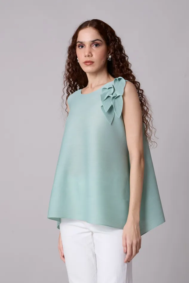 Scarlet Sage Tops Hannah Top 8211 Mint 8211 Women