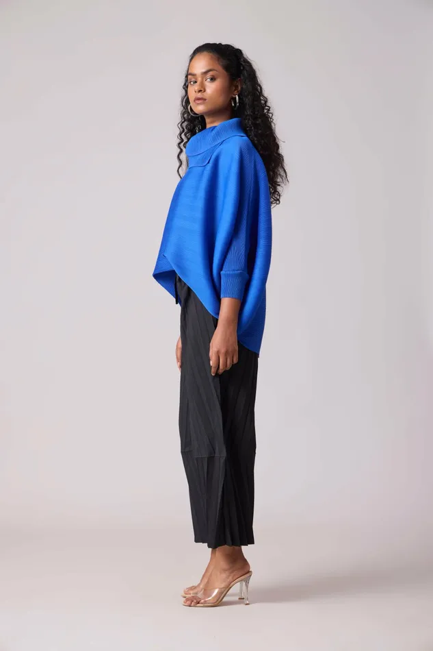 Scarlet Sage Tops Sloane Batwing Top 8211 Azure Blue 8211 Women