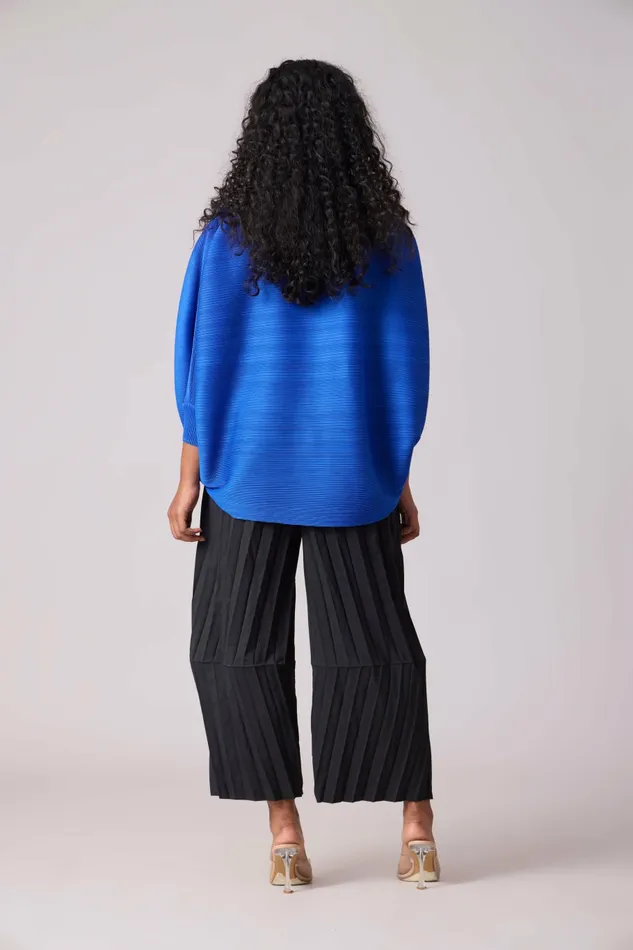 Scarlet Sage Tops Sloane Batwing Top 8211 Azure Blue 8211 Women