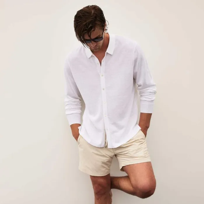 Shirting Men James Perse Sonoran Shirt White