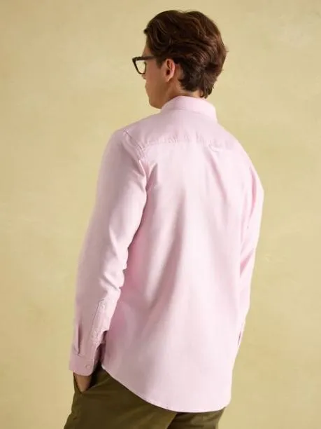 Shirts Men Joules Pink Long Sleeve Classic Fit Shirt