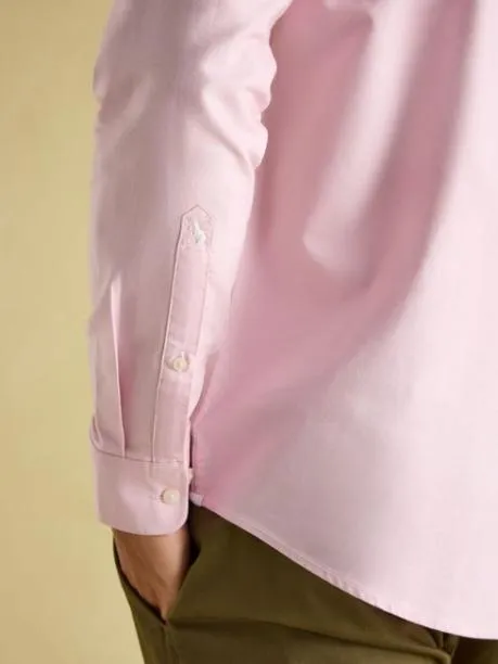 Shirts Men Joules Pink Long Sleeve Classic Fit Shirt