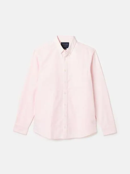 Shirts Men Joules Pink Long Sleeve Classic Fit Shirt