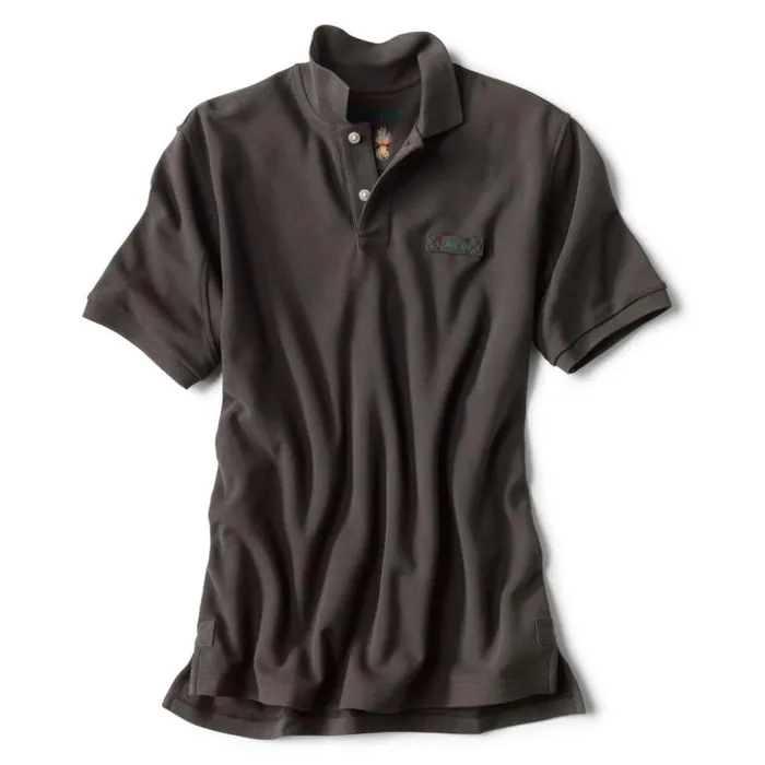 Shirts Men Orvis The Orvis Signature Polo 8211 Regular Black